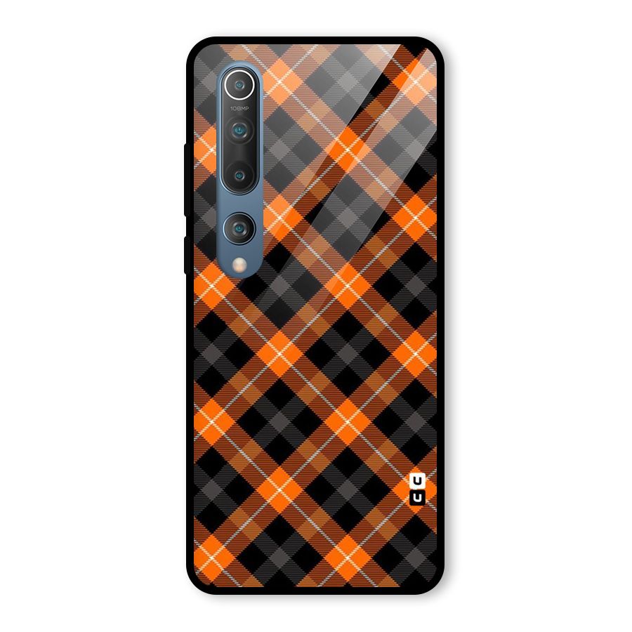 Best Textile Pattern Glass Back Case for Mi 10