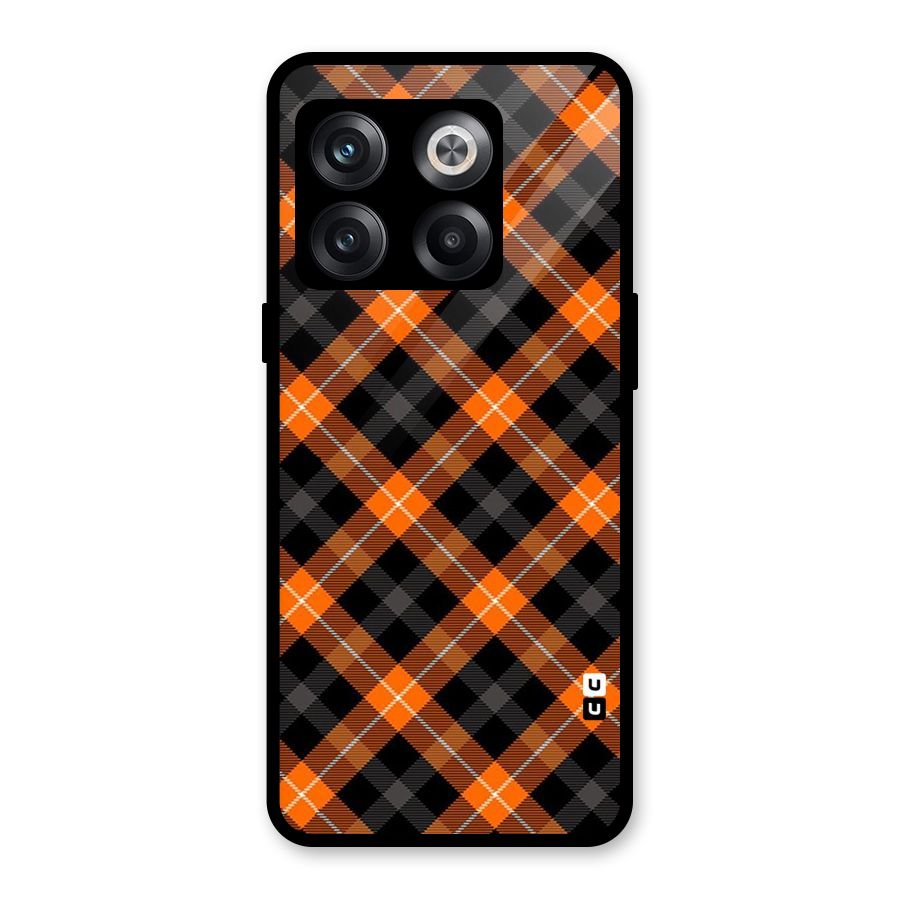 Best Textile Pattern Glass Back Case for OnePlus 10T