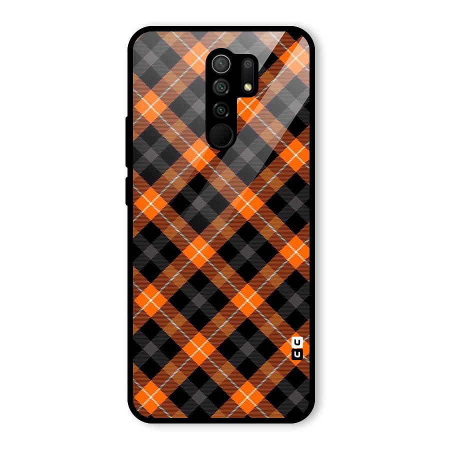 Best Textile Pattern Glass Back Case for Poco M2