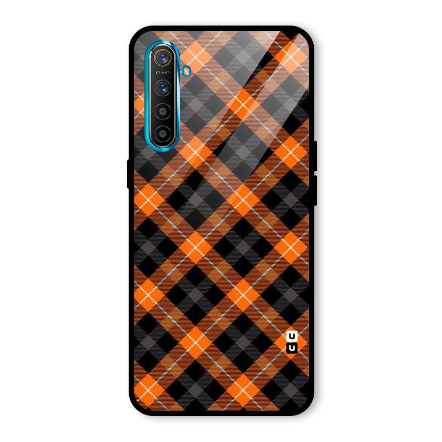Best Textile Pattern Glass Back Case for Realme X2