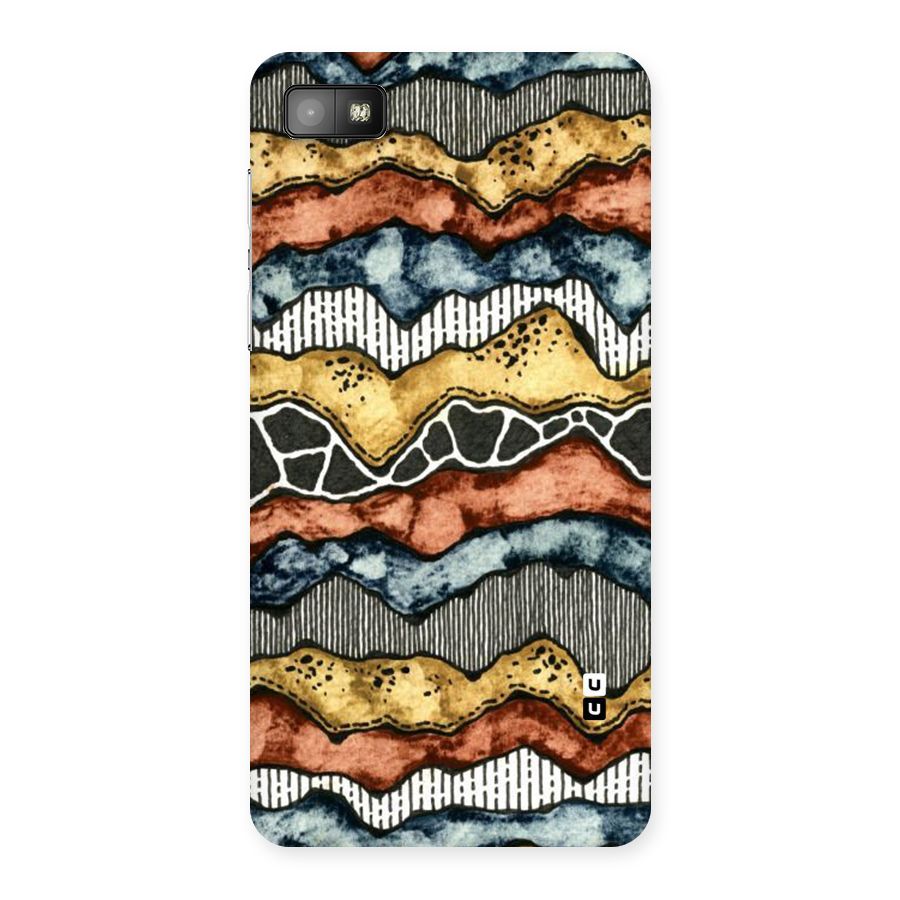 Best Texture Pattern Back Case for Blackberry Z10