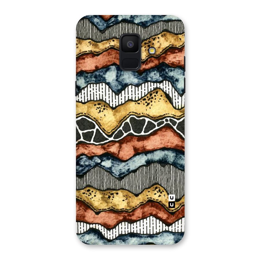 Best Texture Pattern Back Case for Galaxy A6 (2018)