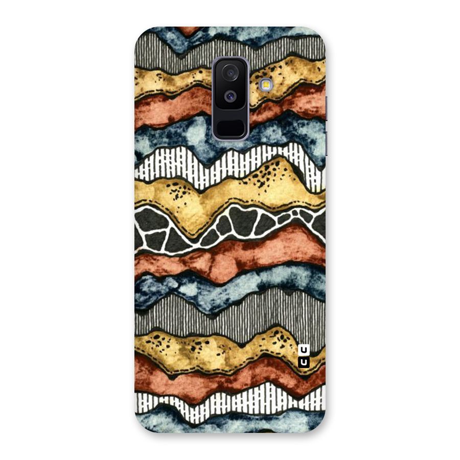 Best Texture Pattern Back Case for Galaxy A6 Plus