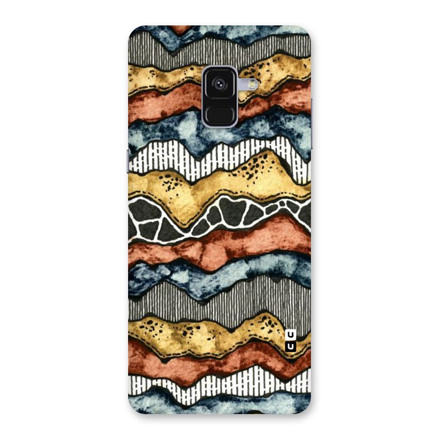 Best Texture Pattern Back Case for Galaxy A8 Plus