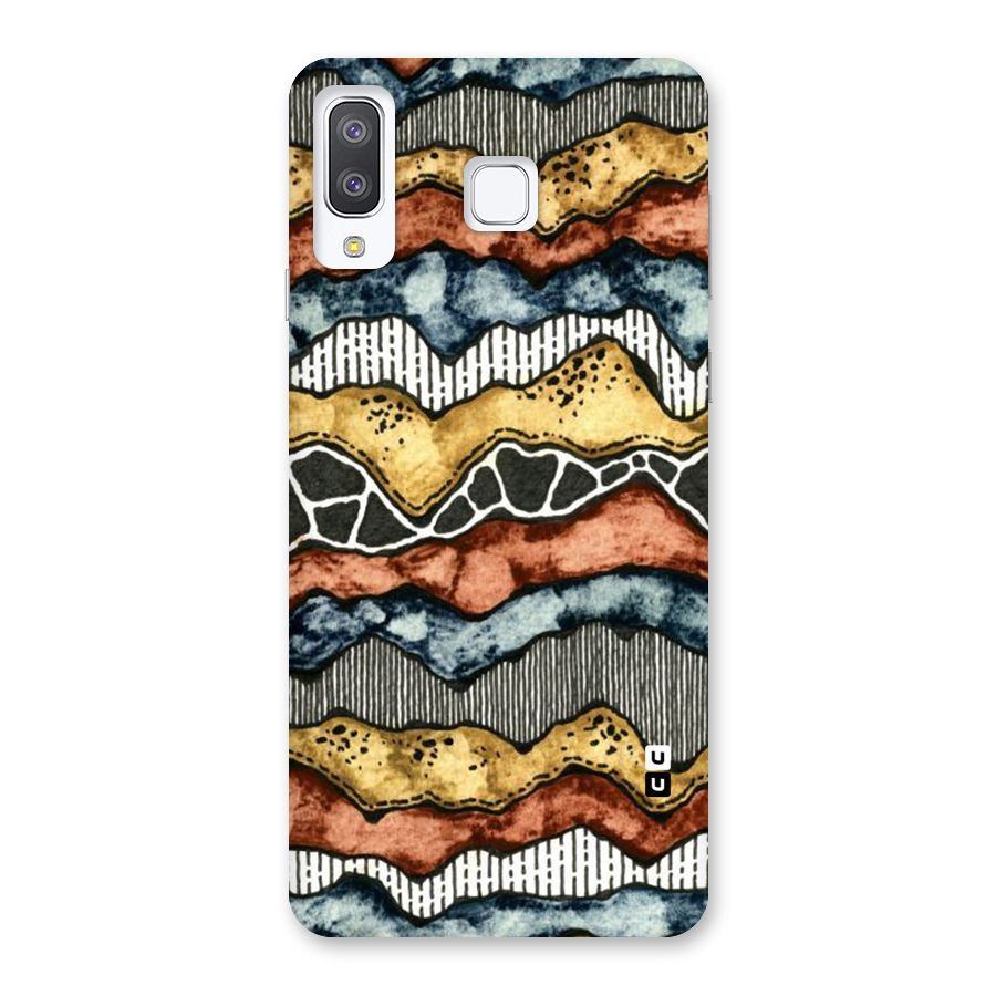 Best Texture Pattern Back Case for Galaxy A8 Star