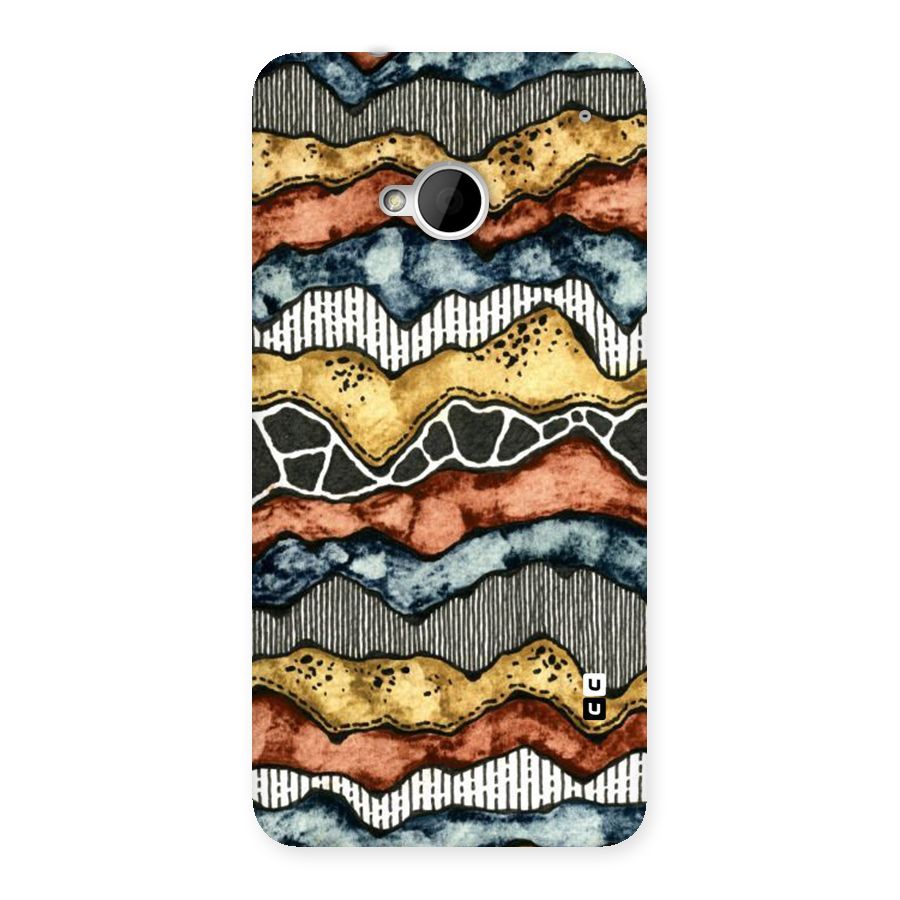 Best Texture Pattern Back Case for HTC One M7