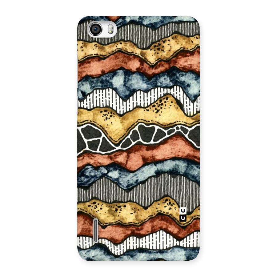 Best Texture Pattern Back Case for Honor 6