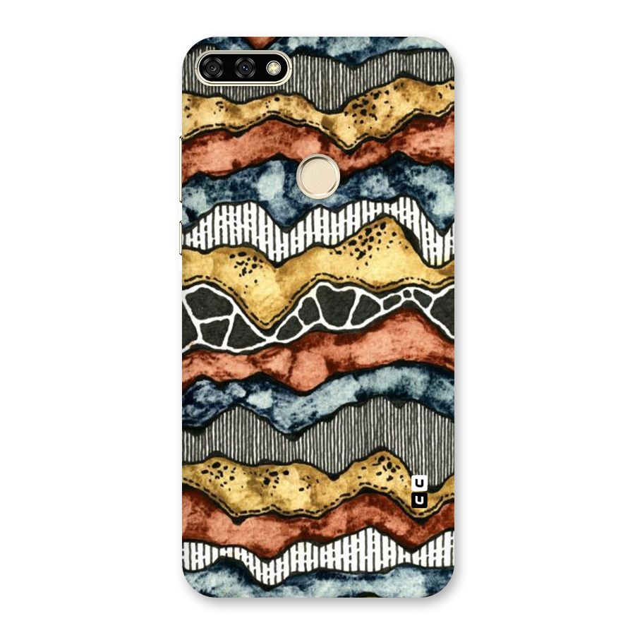 Best Texture Pattern Back Case for Honor 7A