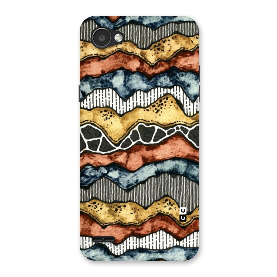 Best Texture Pattern Back Case for LG Q6