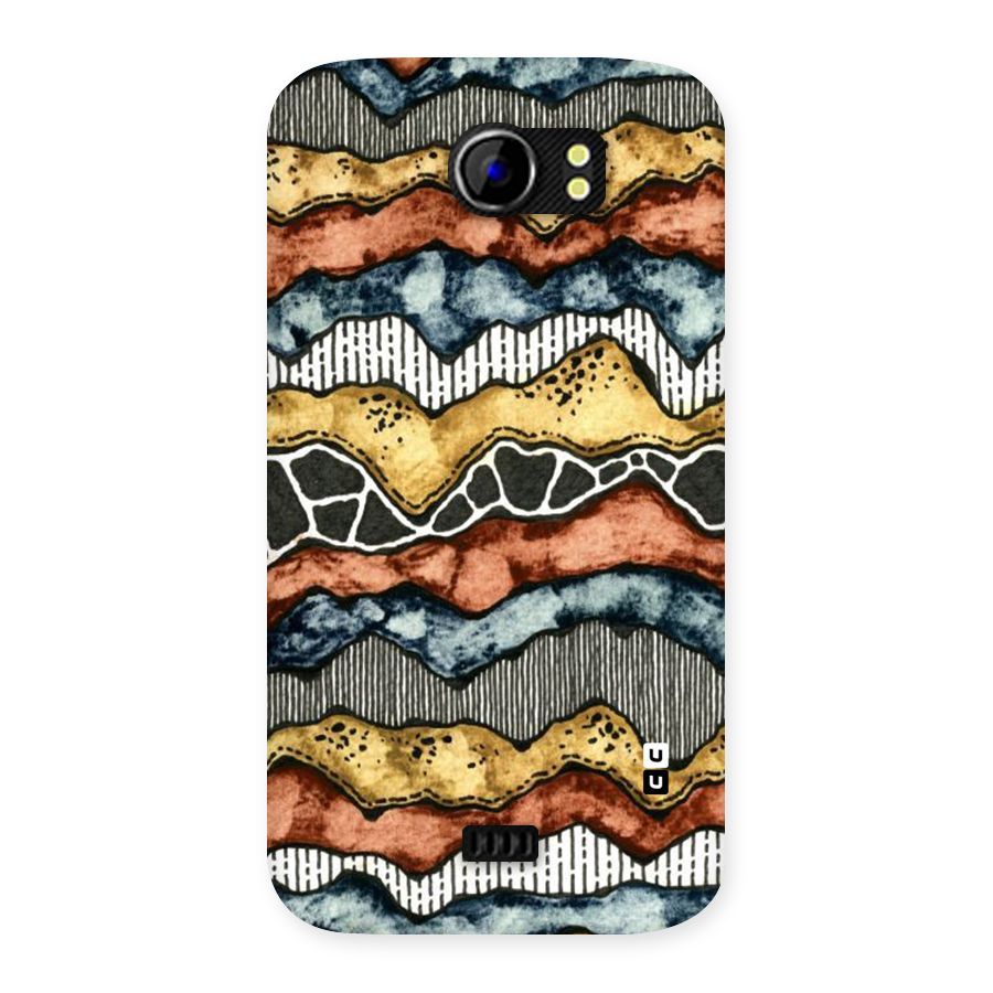 Best Texture Pattern Back Case for Micromax Canvas 2 A110