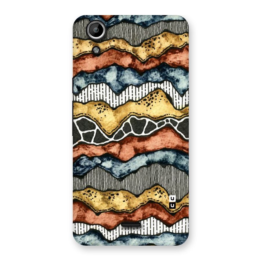 Best Texture Pattern Back Case for Micromax Canvas Selfie Lens Q345