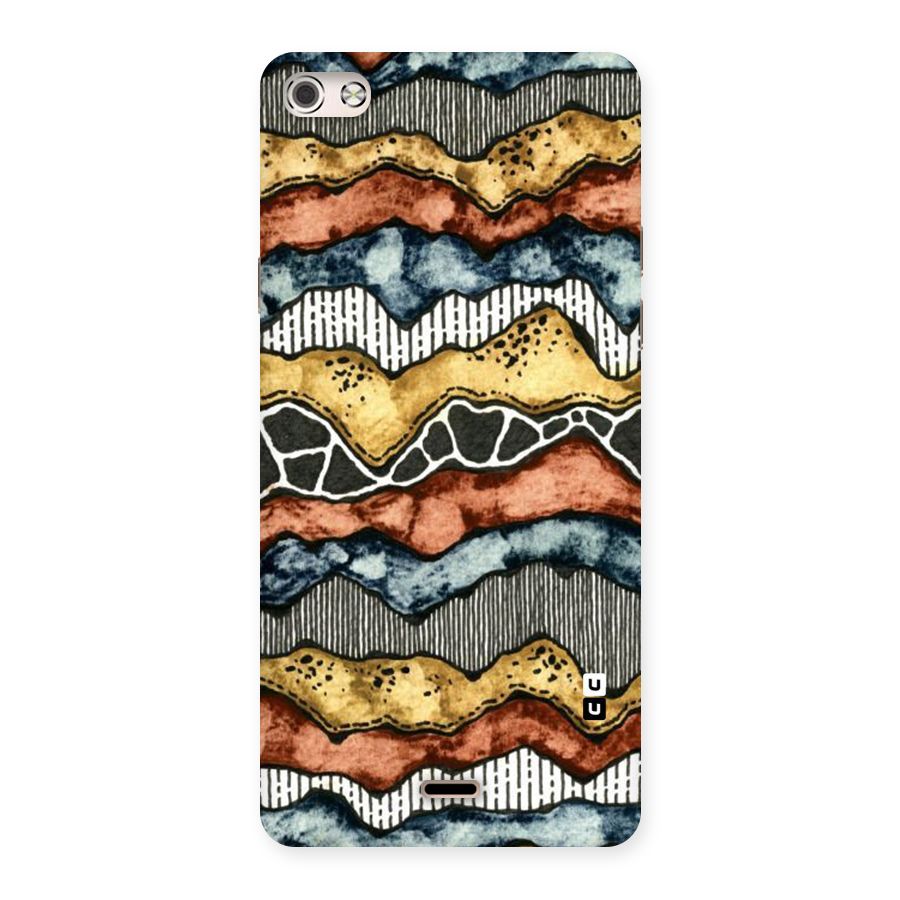 Best Texture Pattern Back Case for Micromax Canvas Silver 5