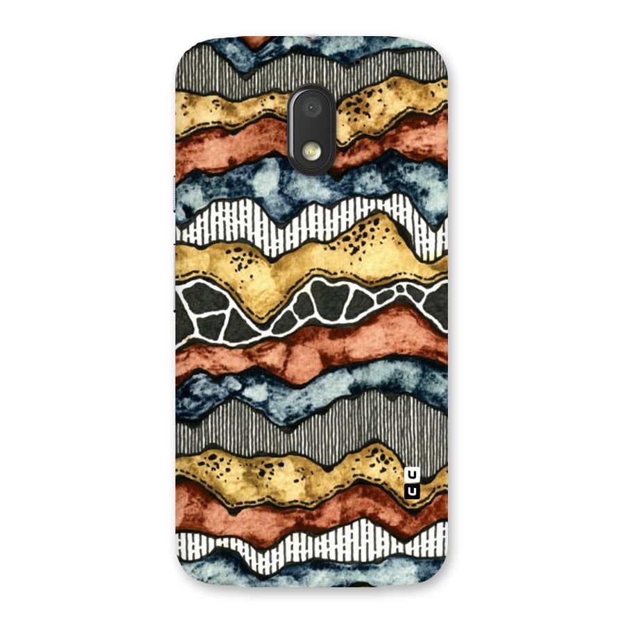 Best Texture Pattern Back Case for Moto E3 Power