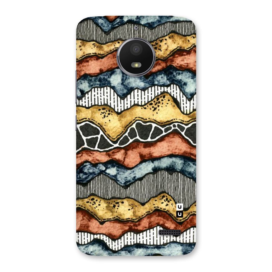 Best Texture Pattern Back Case for Moto E4