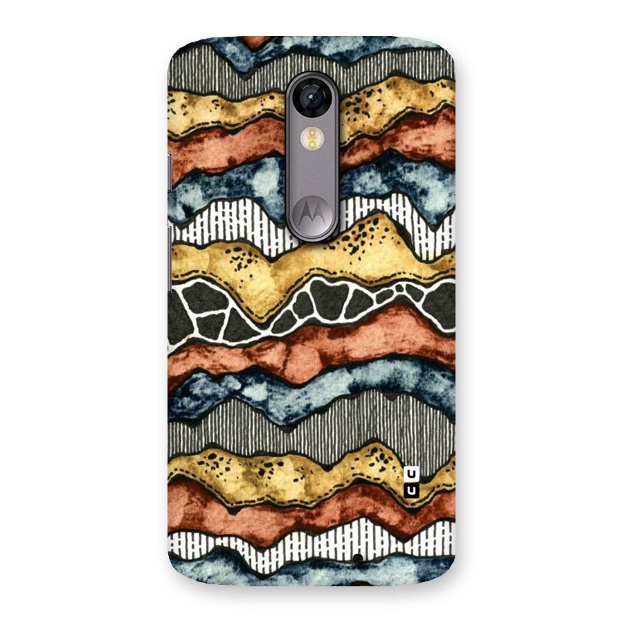 Best Texture Pattern Back Case for Moto X Force