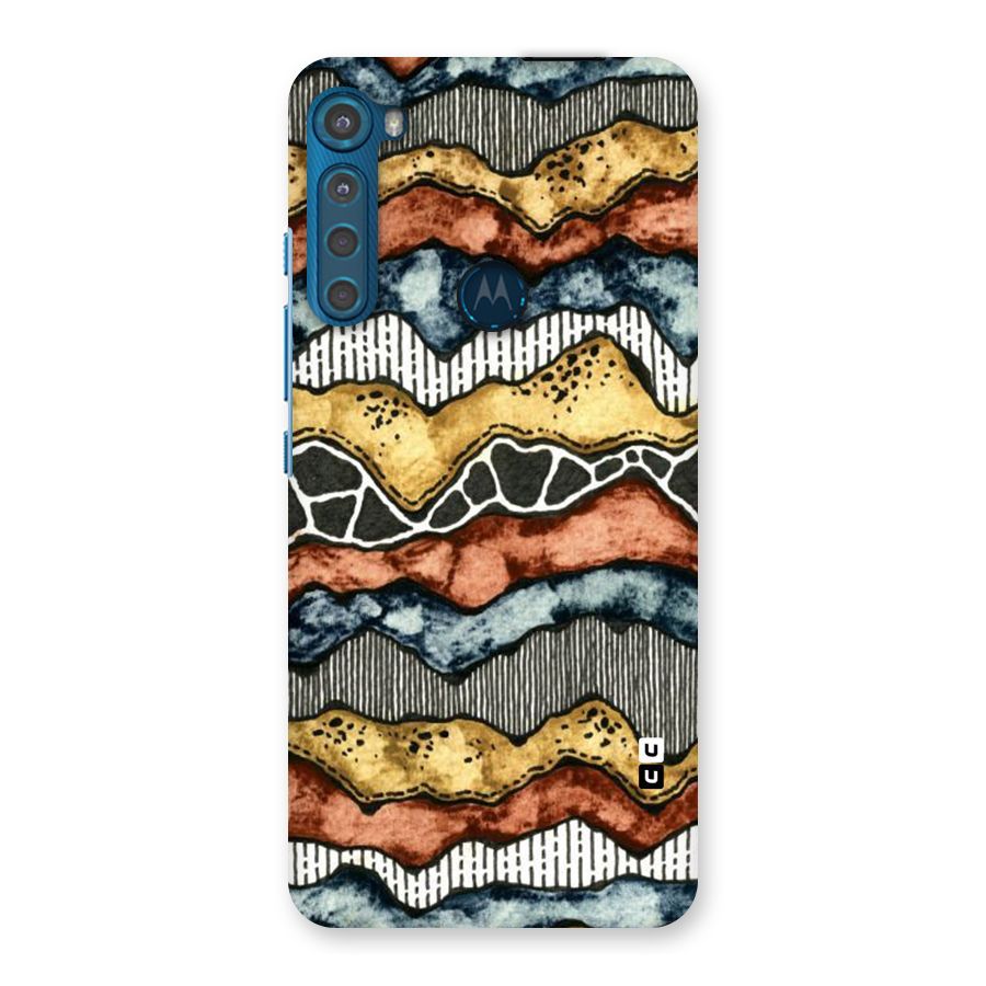 Best Texture Pattern Back Case for Motorola One Fusion Plus