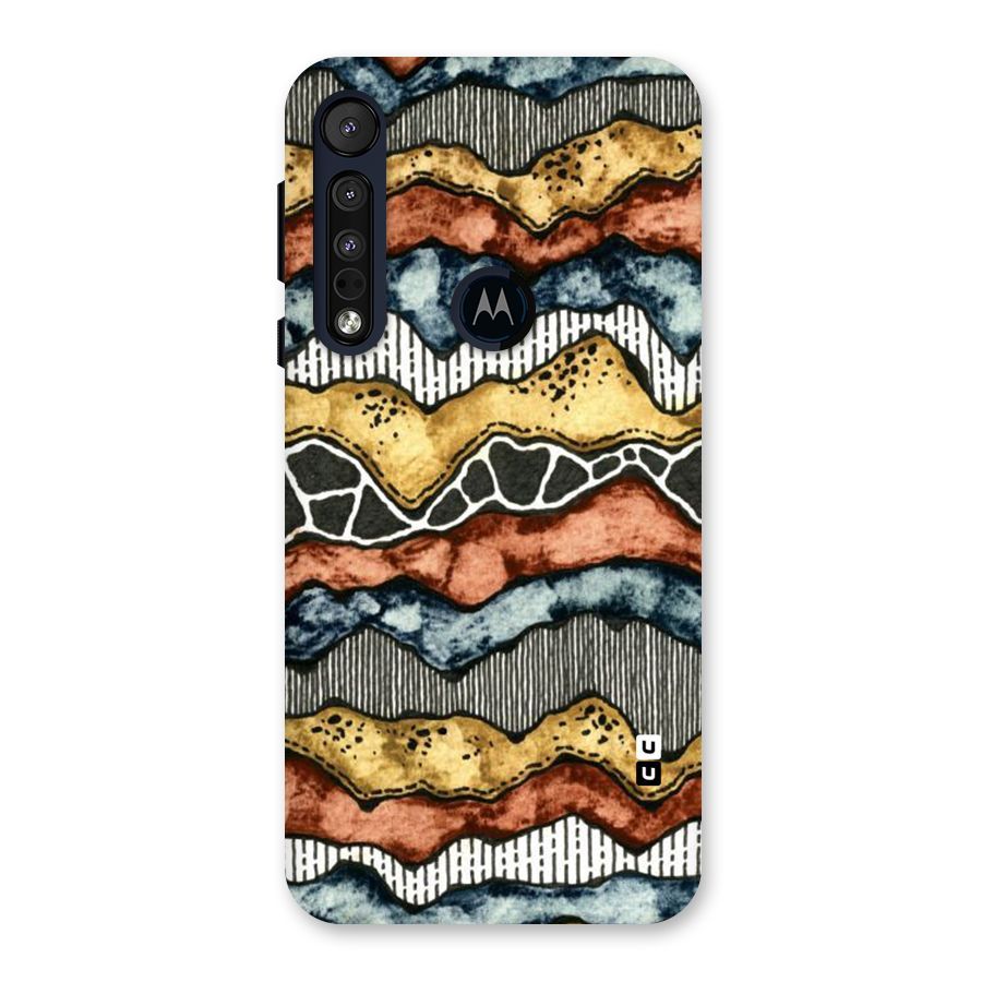 Best Texture Pattern Back Case for Motorola One Macro