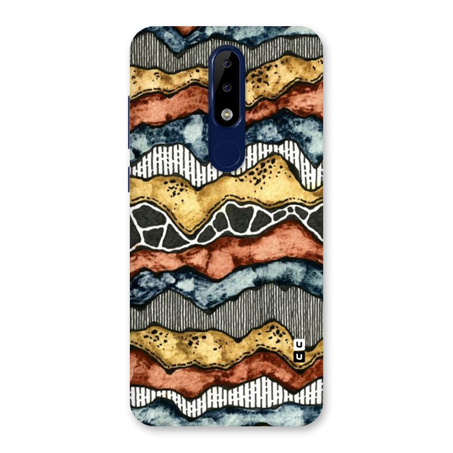 Best Texture Pattern Back Case for Nokia 5.1 Plus