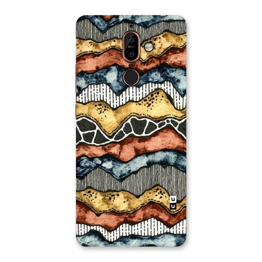 Best Texture Pattern Back Case for Nokia 7 Plus