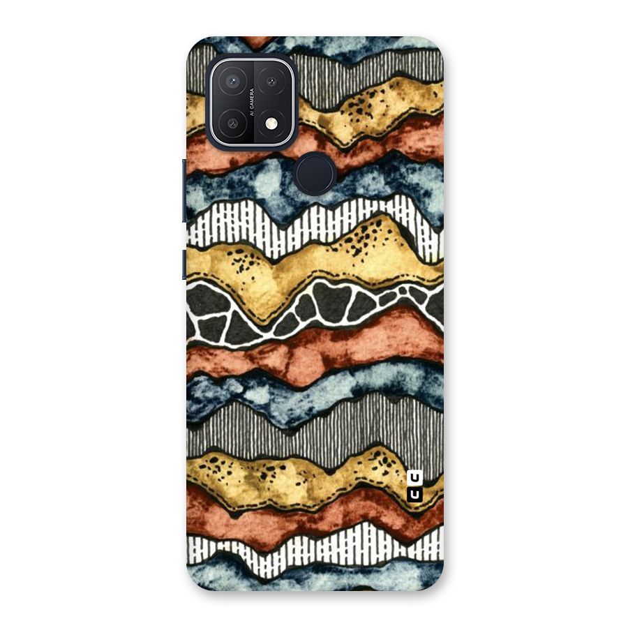 Best Texture Pattern Back Case for Oppo A15