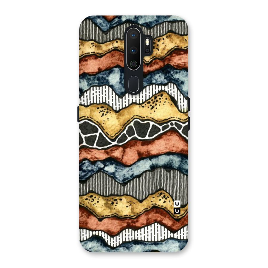 Best Texture Pattern Back Case for Oppo A5 (2020)