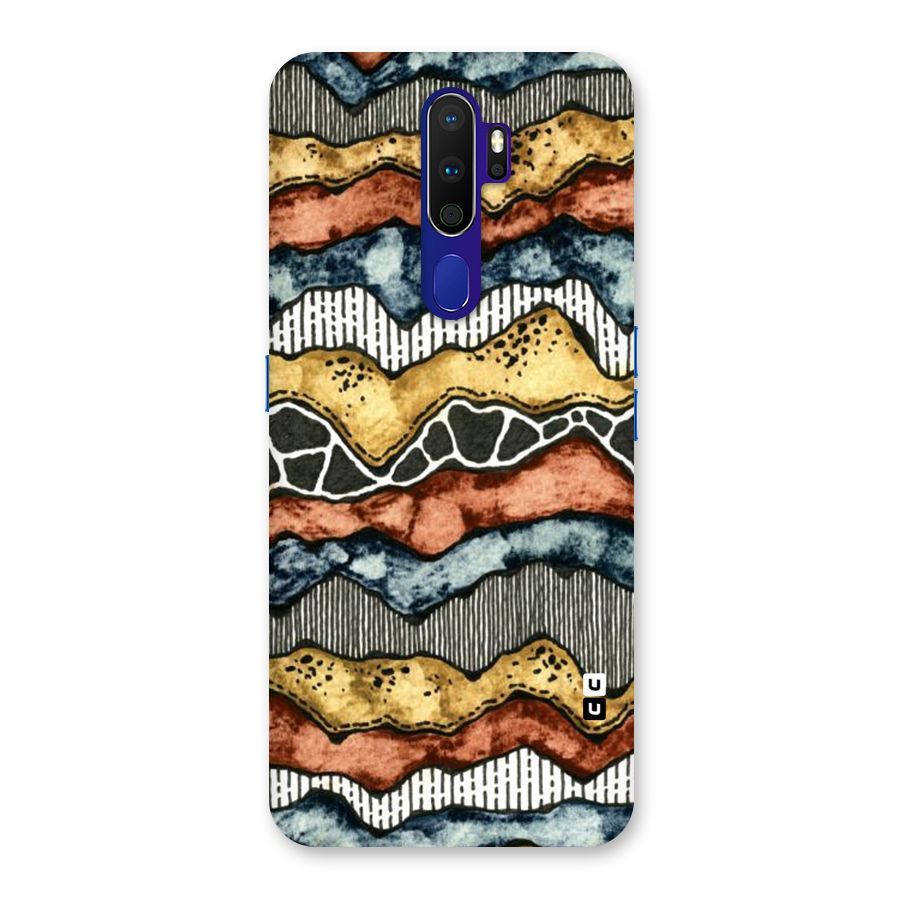 Best Texture Pattern Back Case for Oppo A9 (2020)