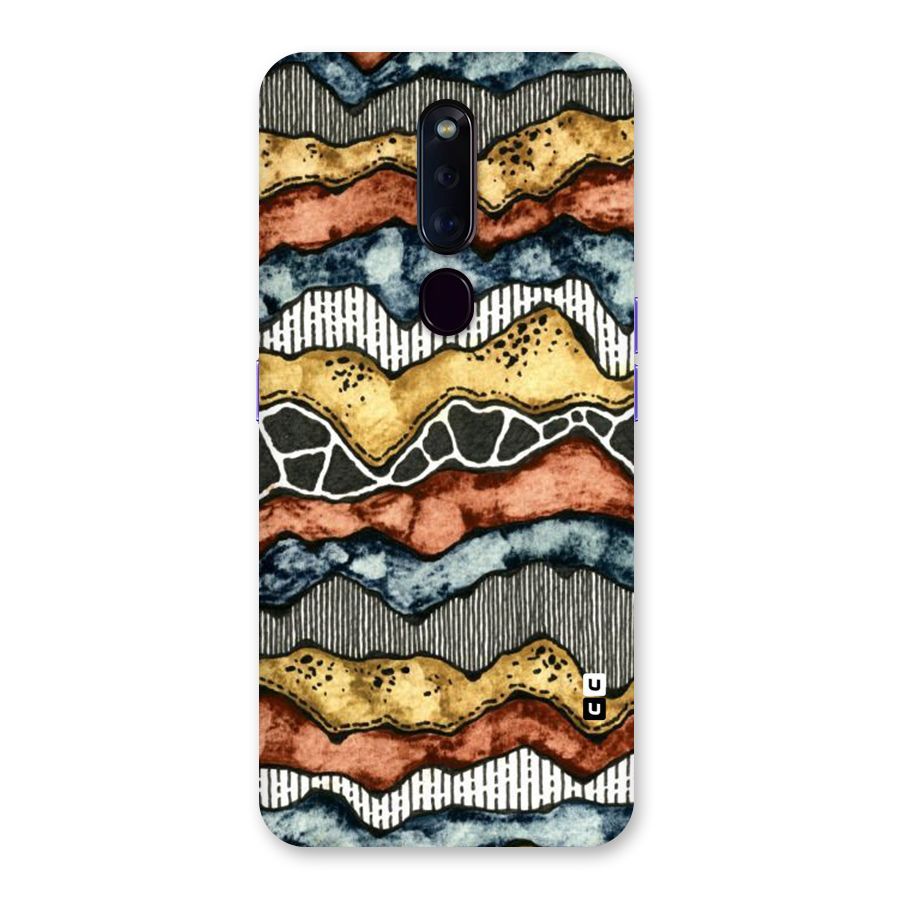 Best Texture Pattern Back Case for Oppo F11 Pro