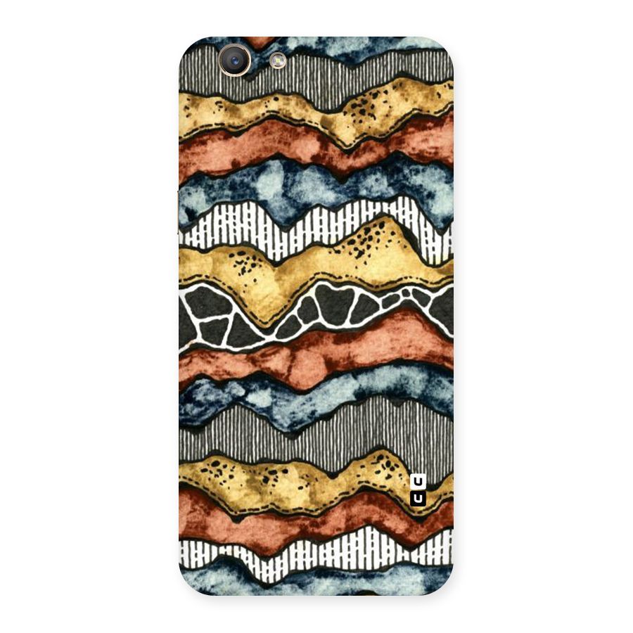 Best Texture Pattern Back Case for Oppo F1s