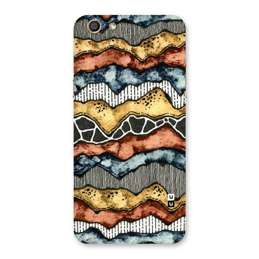 Best Texture Pattern Back Case for Oppo F3