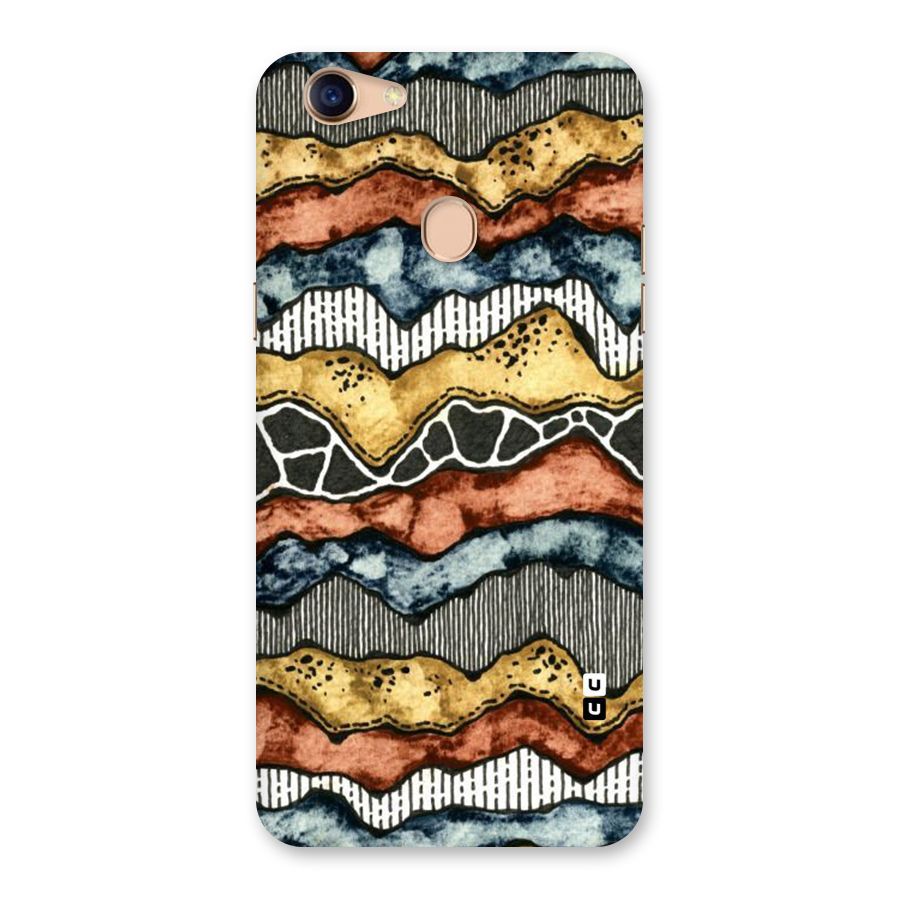 Best Texture Pattern Back Case for Oppo F5