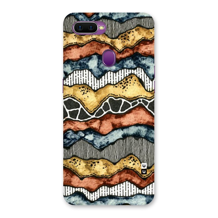Best Texture Pattern Back Case for Oppo F9