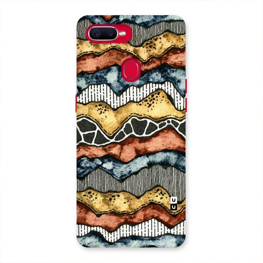 Best Texture Pattern Back Case for Oppo F9 Pro