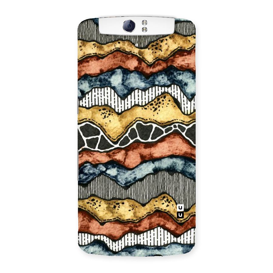 Best Texture Pattern Back Case for Oppo N1