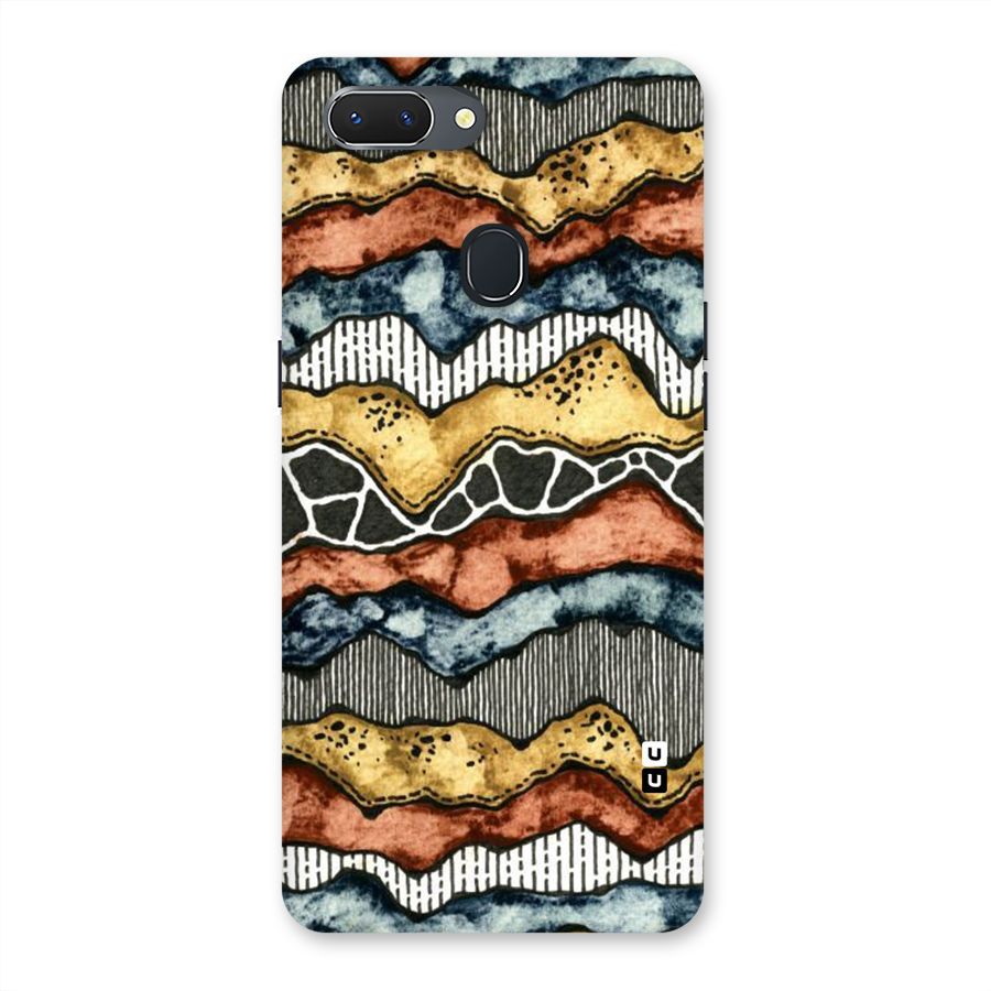 Best Texture Pattern Back Case for Oppo Realme 2