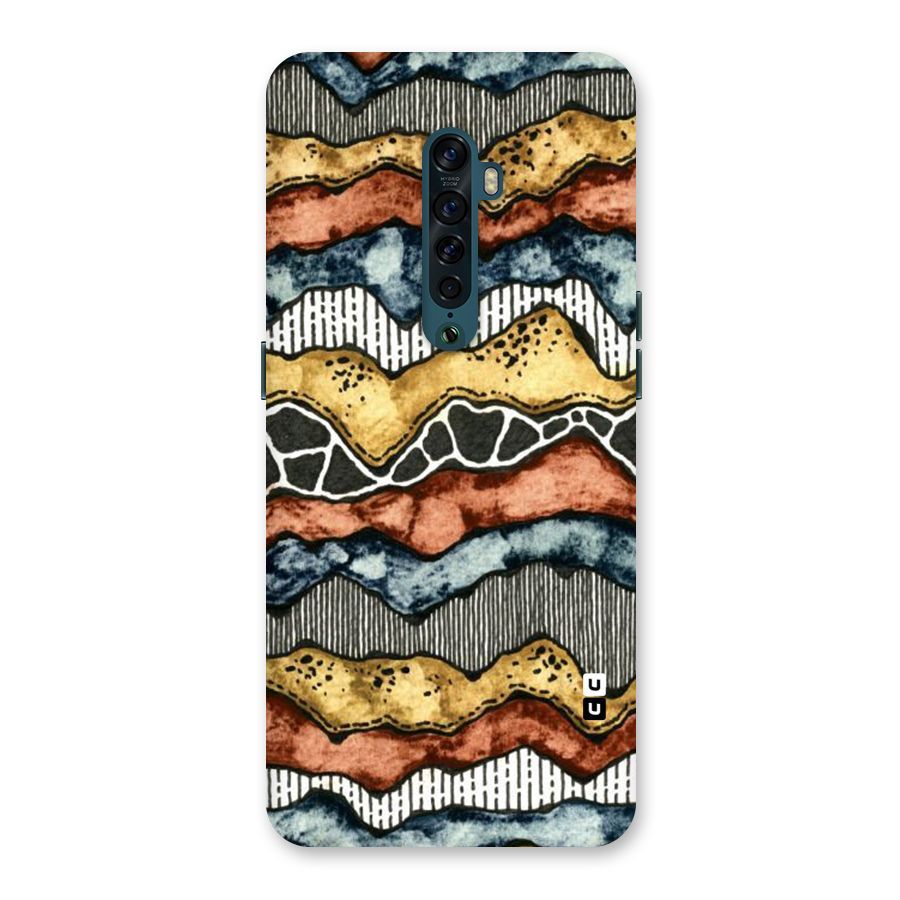 Best Texture Pattern Back Case for Oppo Reno2