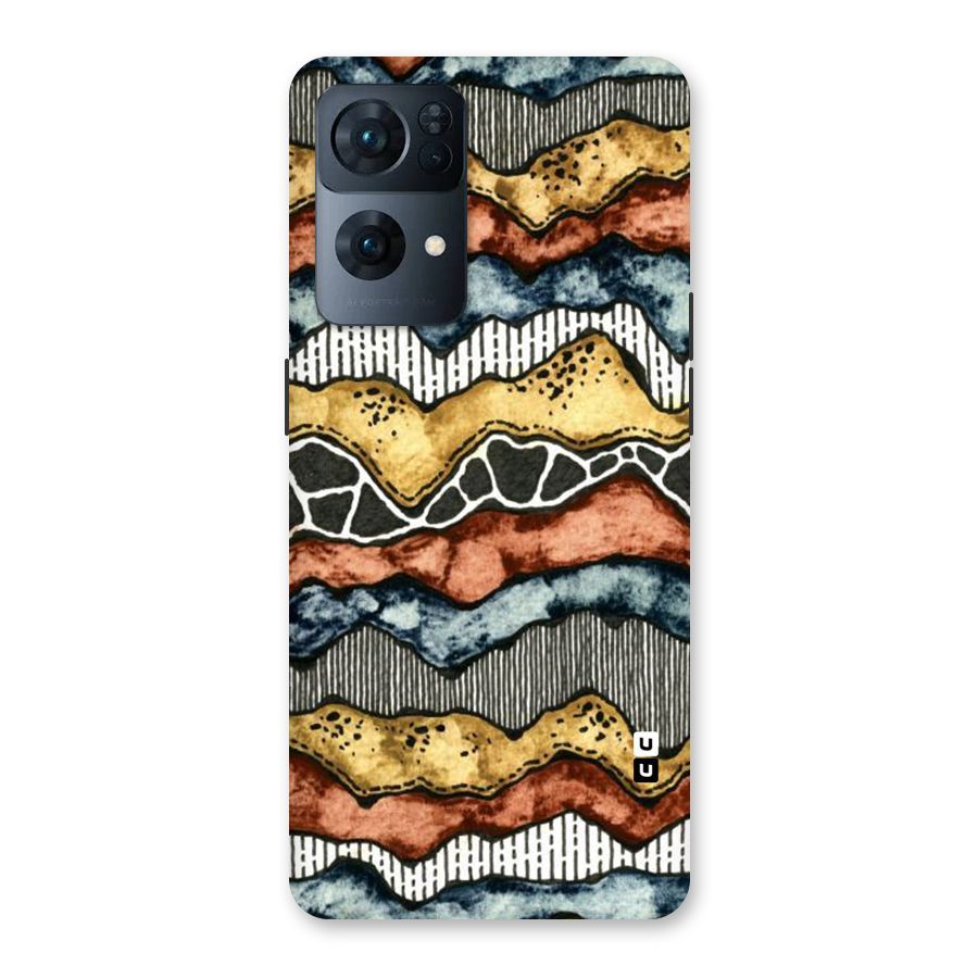 Best Texture Pattern Back Case for Oppo Reno7 Pro 5G
