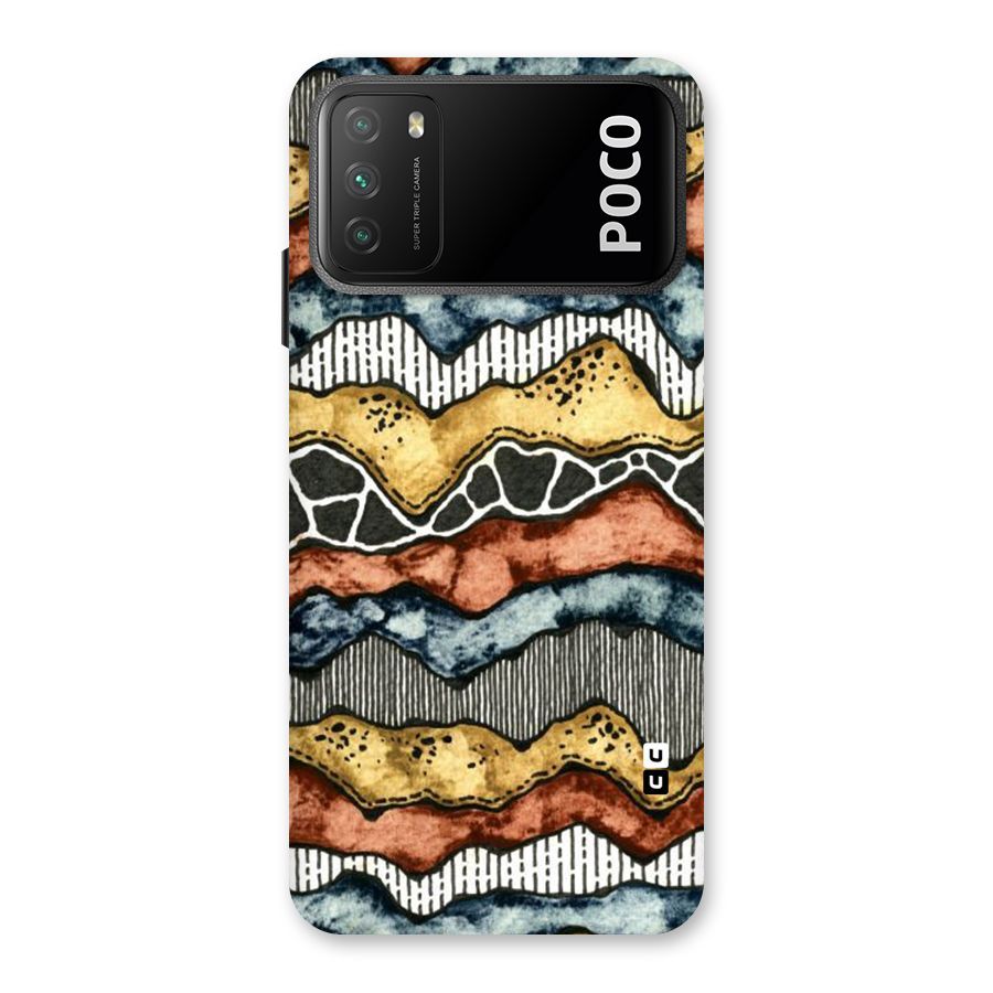 Best Texture Pattern Back Case for Poco M3