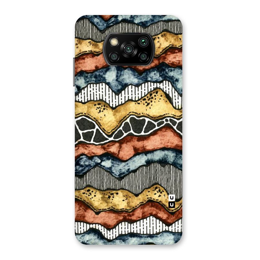 Best Texture Pattern Back Case for Poco X3