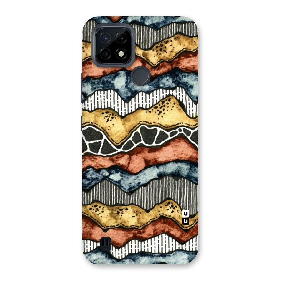 Best Texture Pattern Back Case for Realme C21