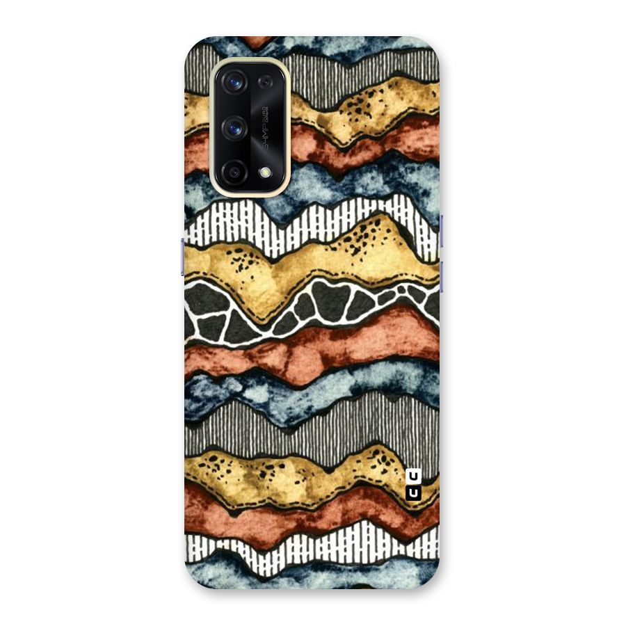 Best Texture Pattern Glass Back Case for Realme X7 Pro