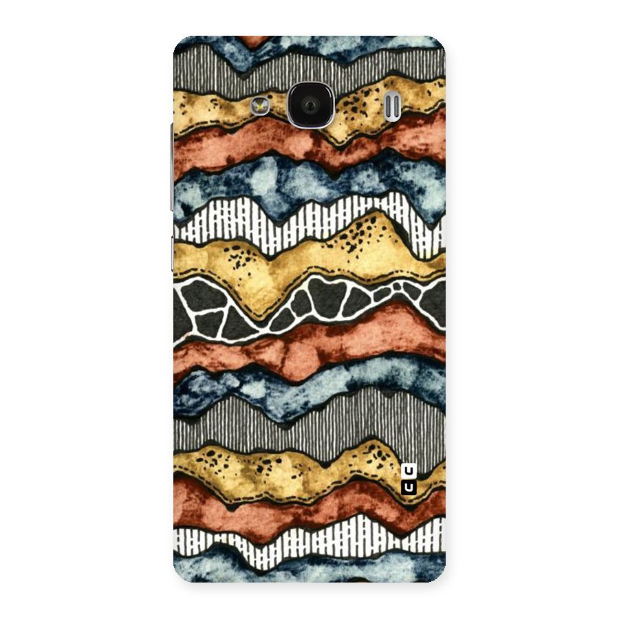 Best Texture Pattern Back Case for Redmi 2 Prime