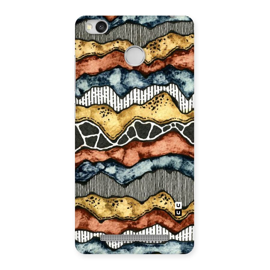 Best Texture Pattern Back Case for Redmi 3S Prime