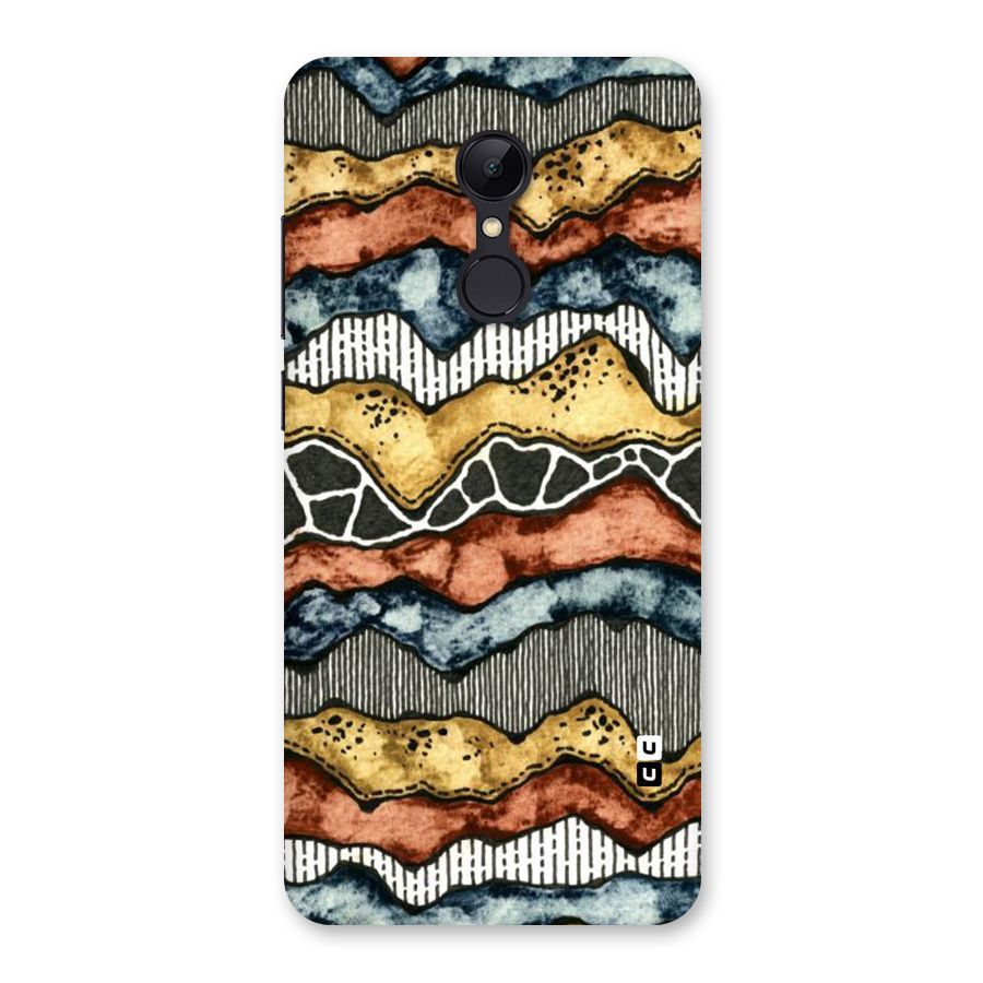 Best Texture Pattern Back Case for Redmi 5