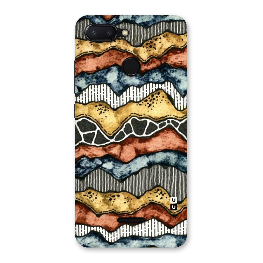 Best Texture Pattern Back Case for Redmi 6