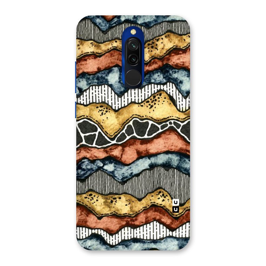 Best Texture Pattern Back Case for Redmi 8