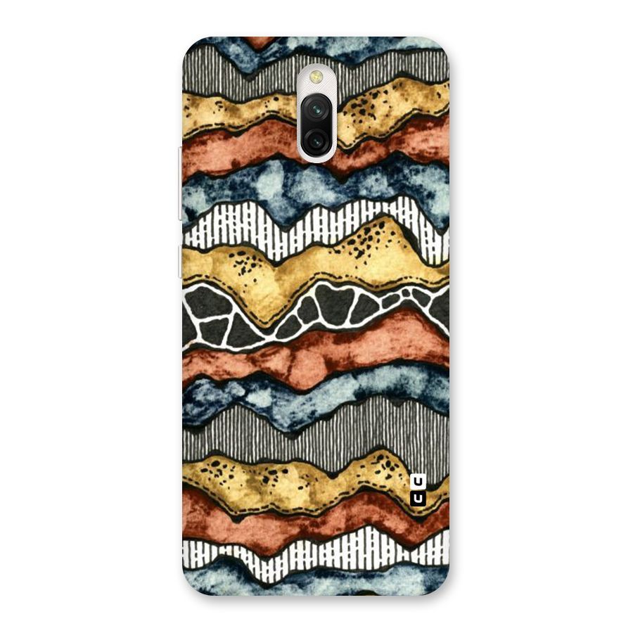 Best Texture Pattern Back Case for Redmi 8A Dual