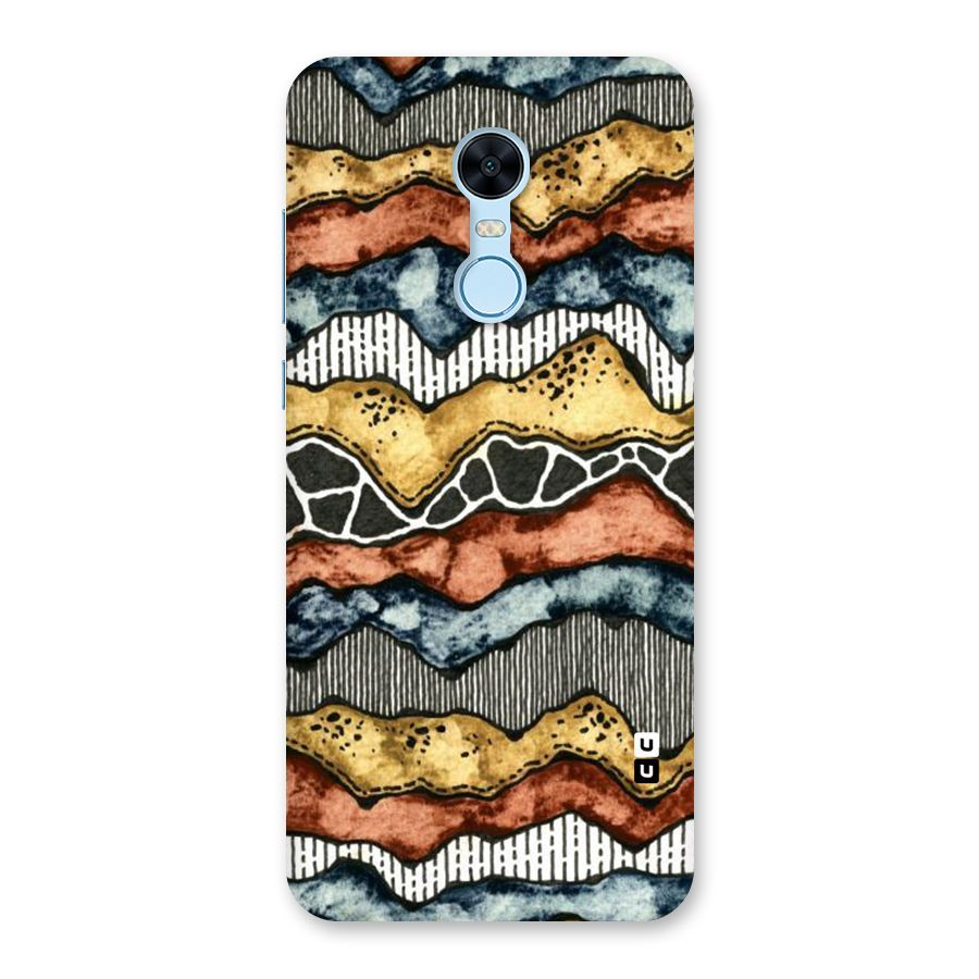 Best Texture Pattern Back Case for Redmi Note 5