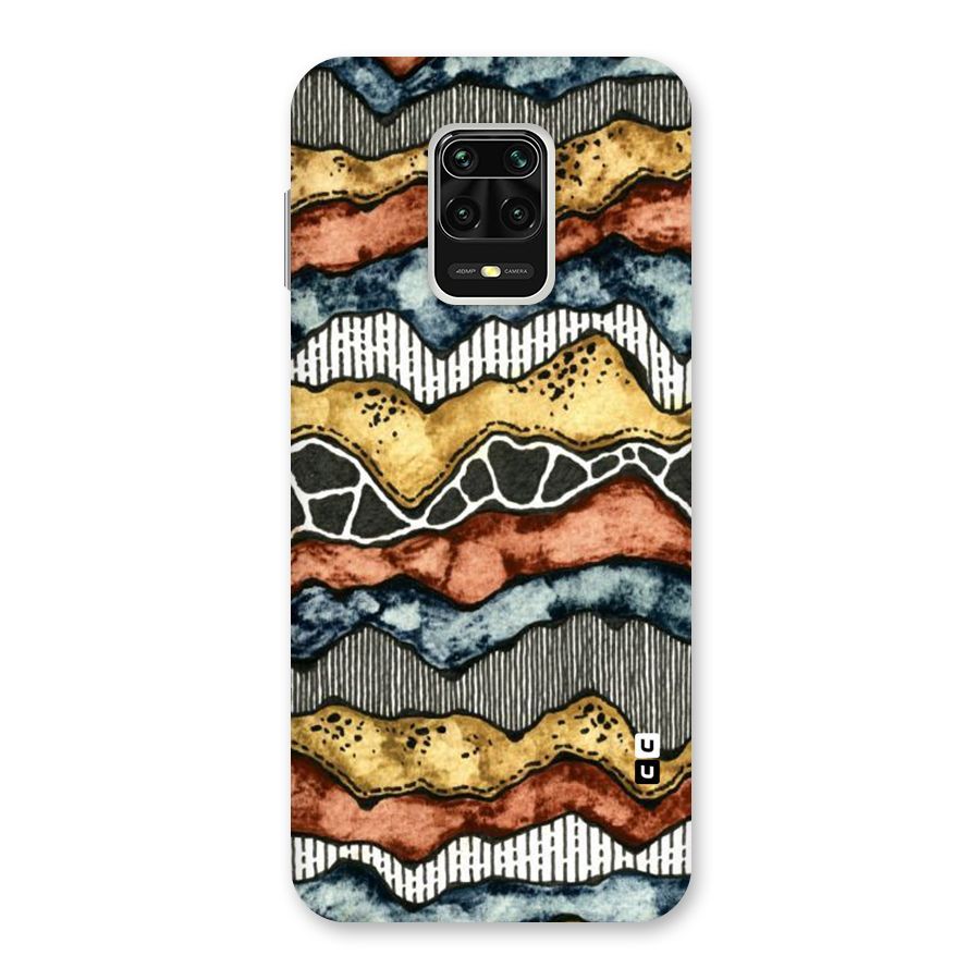 Best Texture Pattern Back Case for Redmi Note 9 Pro