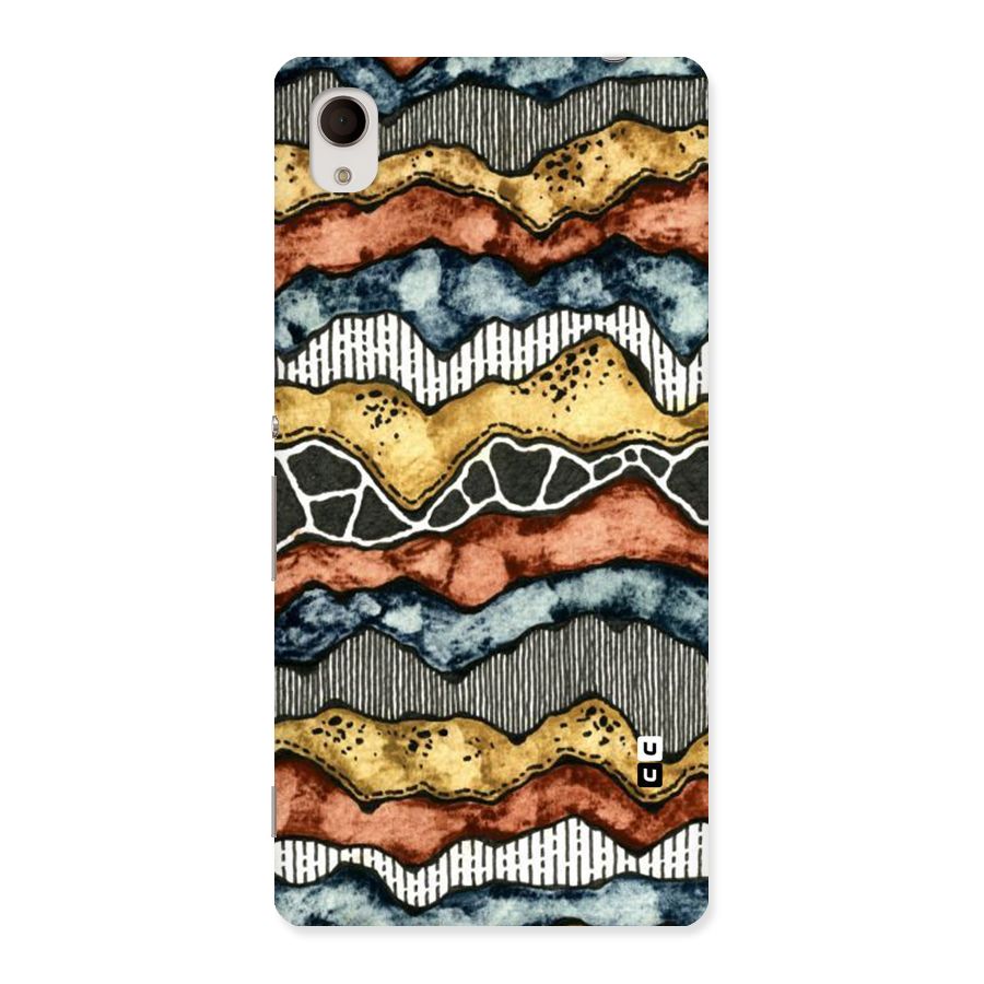 Best Texture Pattern Back Case for Sony Xperia M4