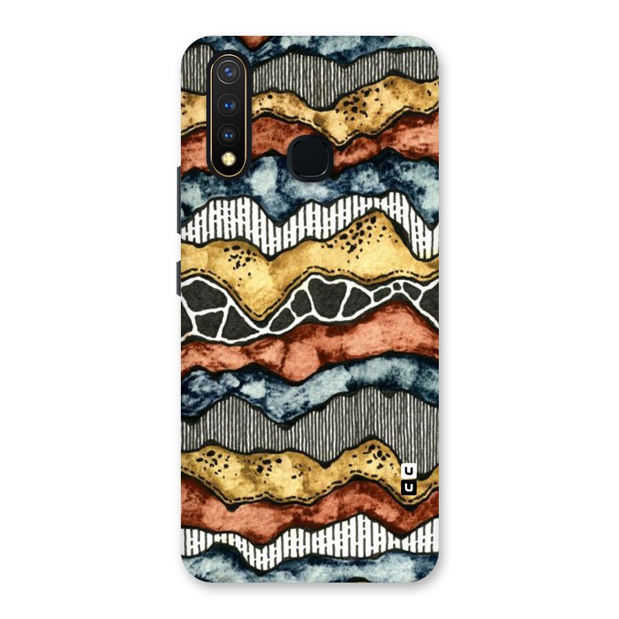 Best Texture Pattern Back Case for Vivo U20